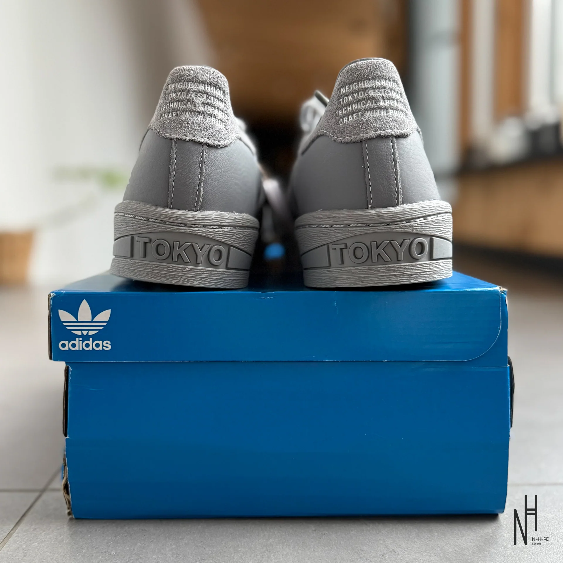adidas Superstar Neighborhood Cement Grey - Image 6