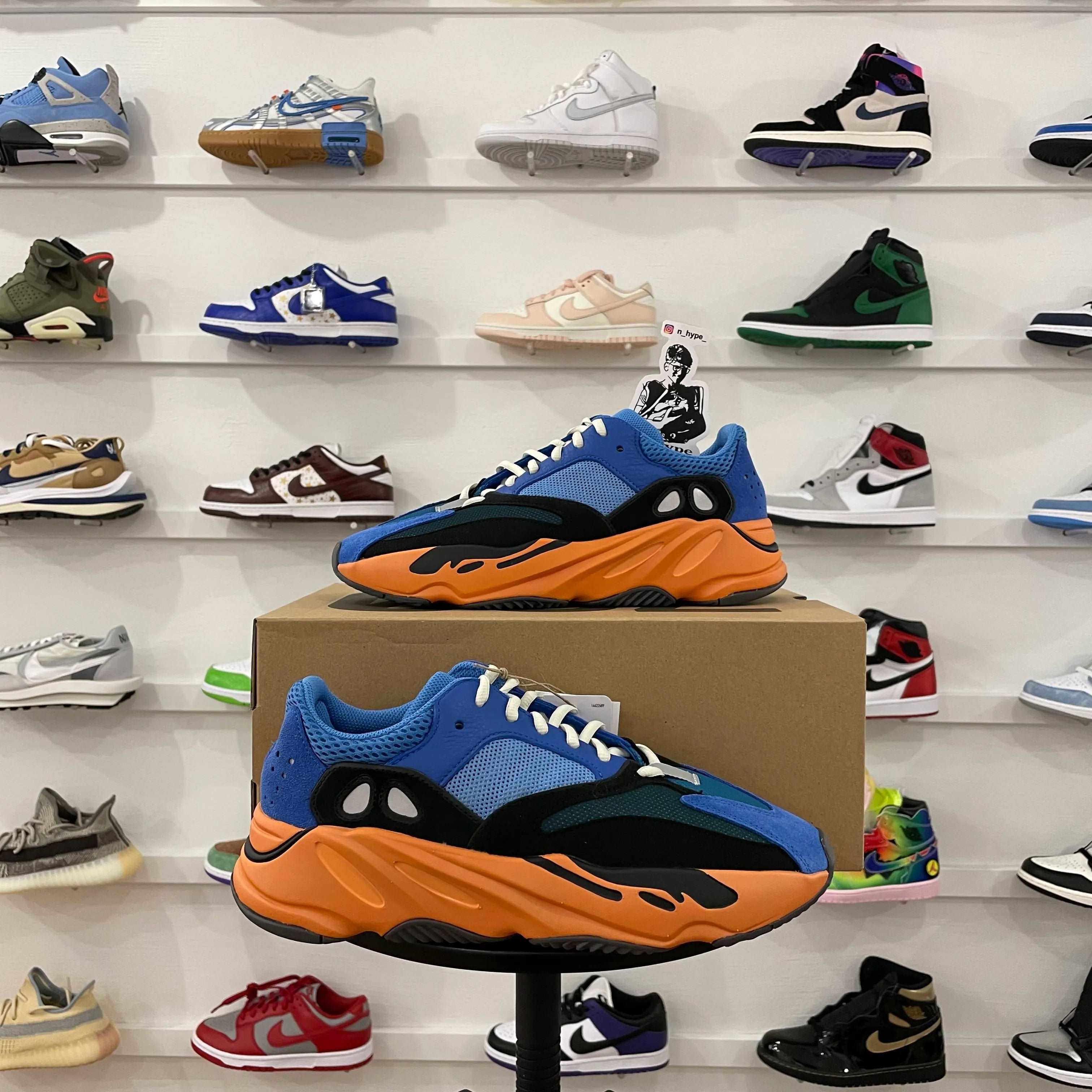 Adidas Yeezy Boost 700 Bright Blue - Image 4