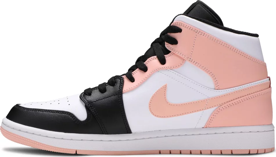 Jordan 1 Mid Arctic Orange Black Toe - Image 3