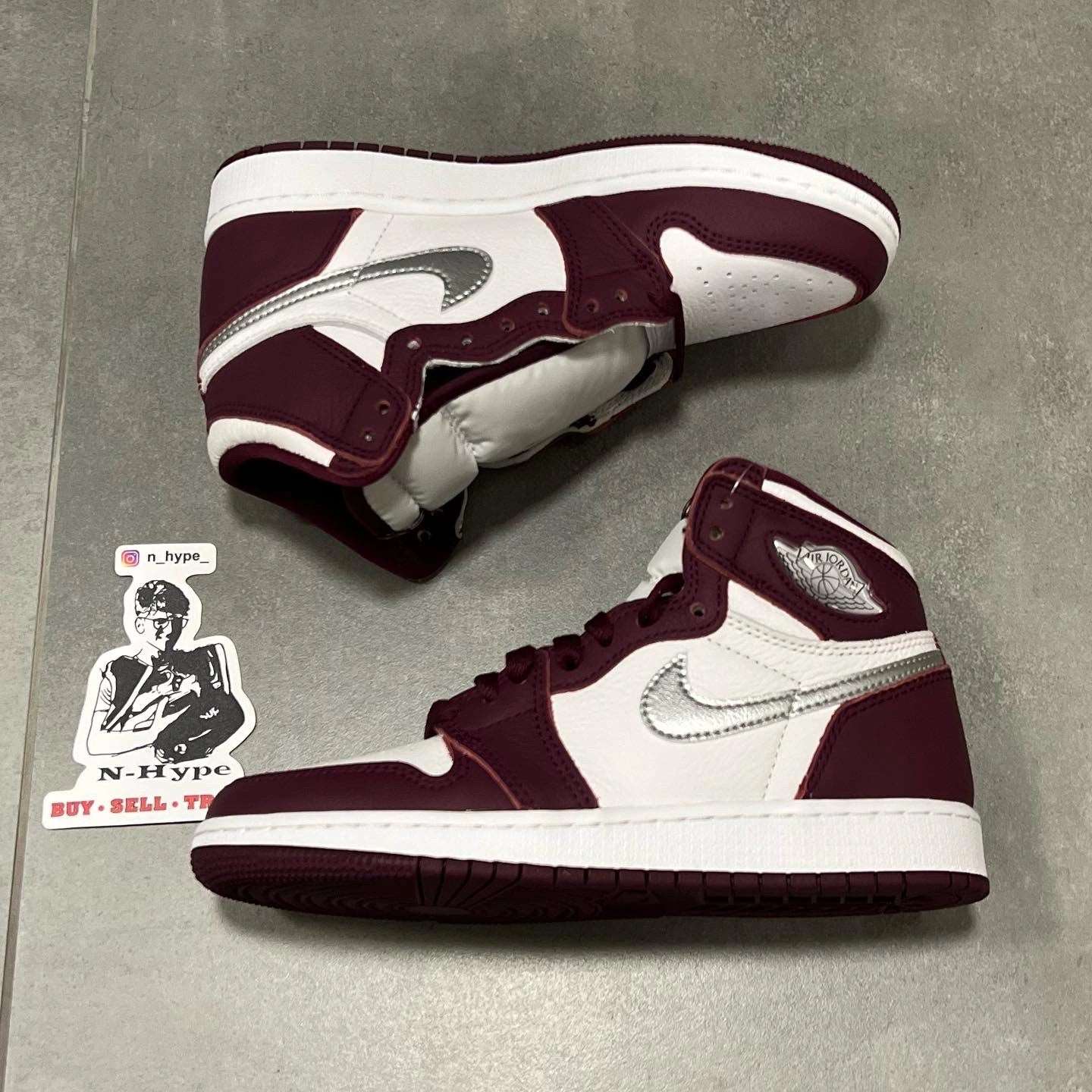 Jordan 1 Retro High OG Bordeaux (GS) - Image 6