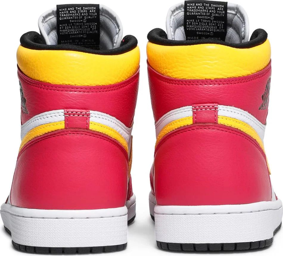 Jordan 1 Retro High OG Light Fusion Red - Image 3
