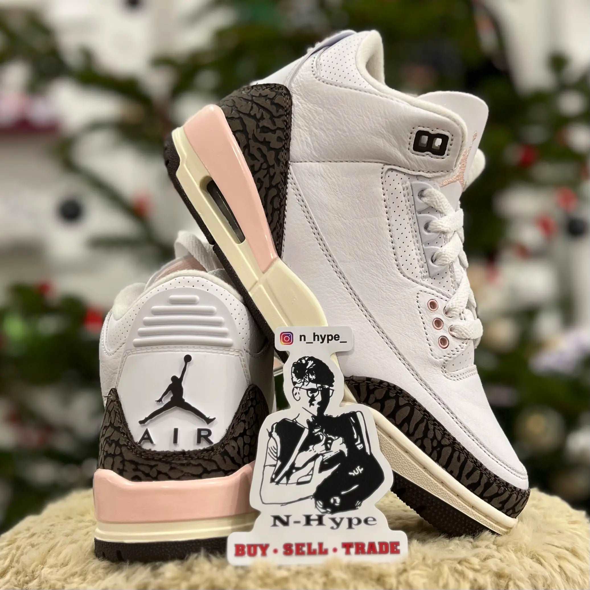 Jordan 3 Retro Neapolitan Dark Mocha (W) - Image 5