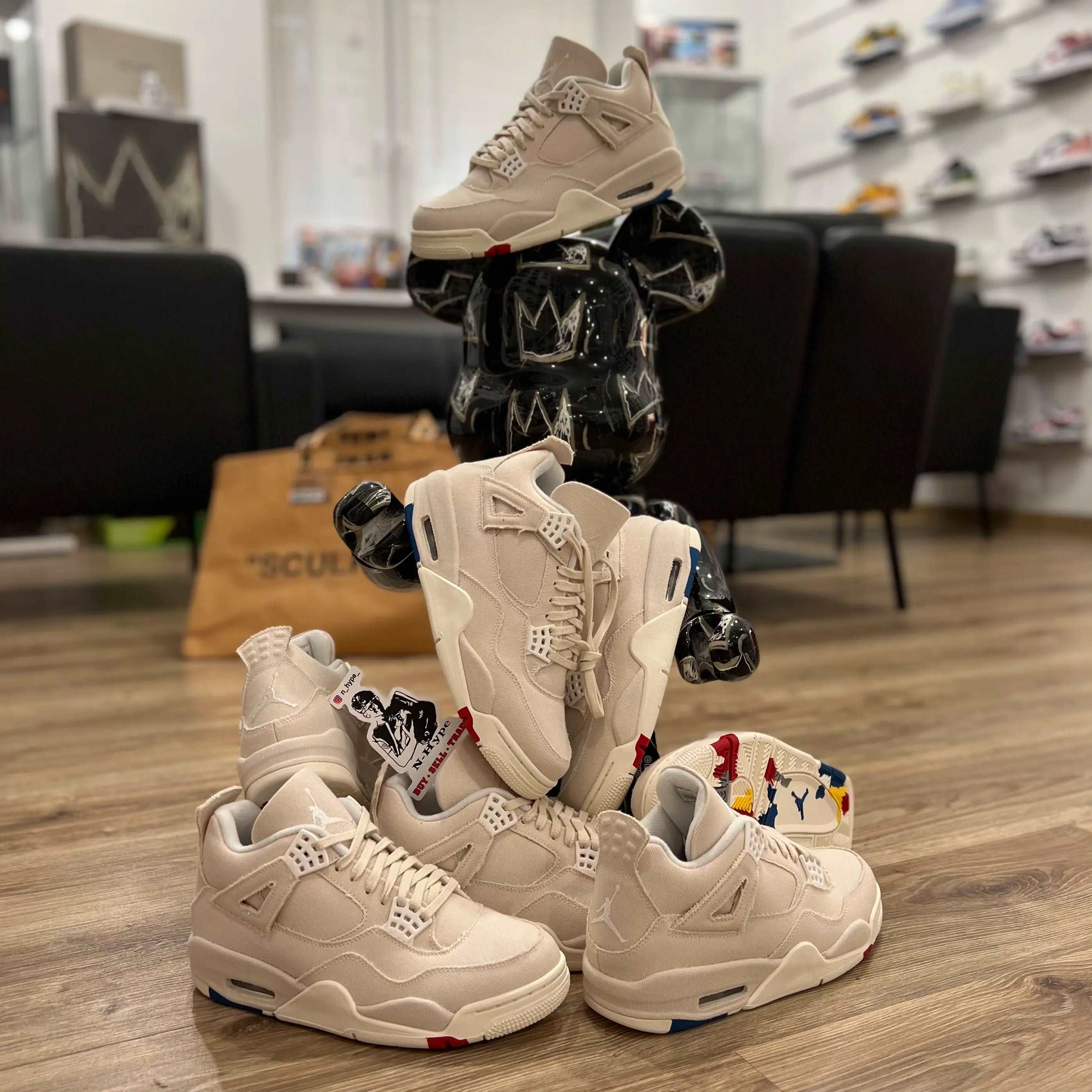 Jordan 4 Retro Blank Canvas (W) - Image 6