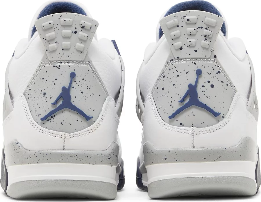 Jordan 4 Retro Midnight Navy (GS) - Image 3