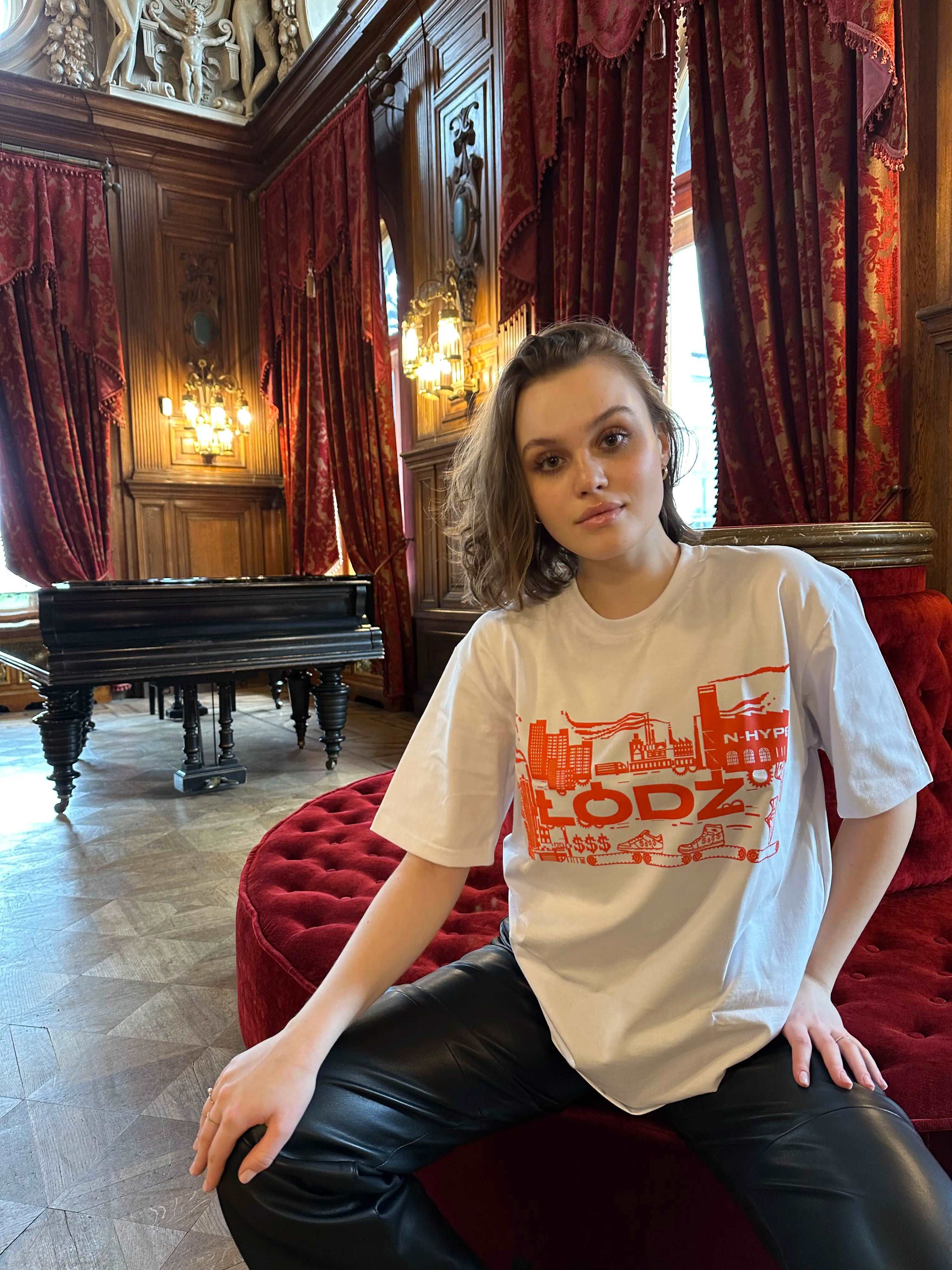 N-Hype Studio Koszulka Łódź City Pack Biała - Image 5