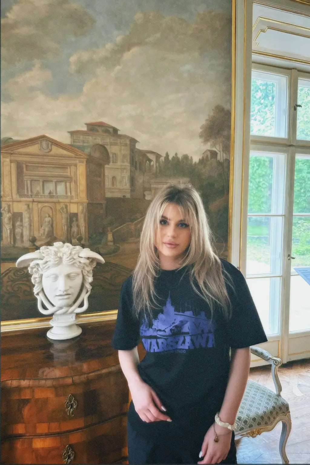 N-Hype Studio Koszulka Warszawa City Pack Czarna - Image 4