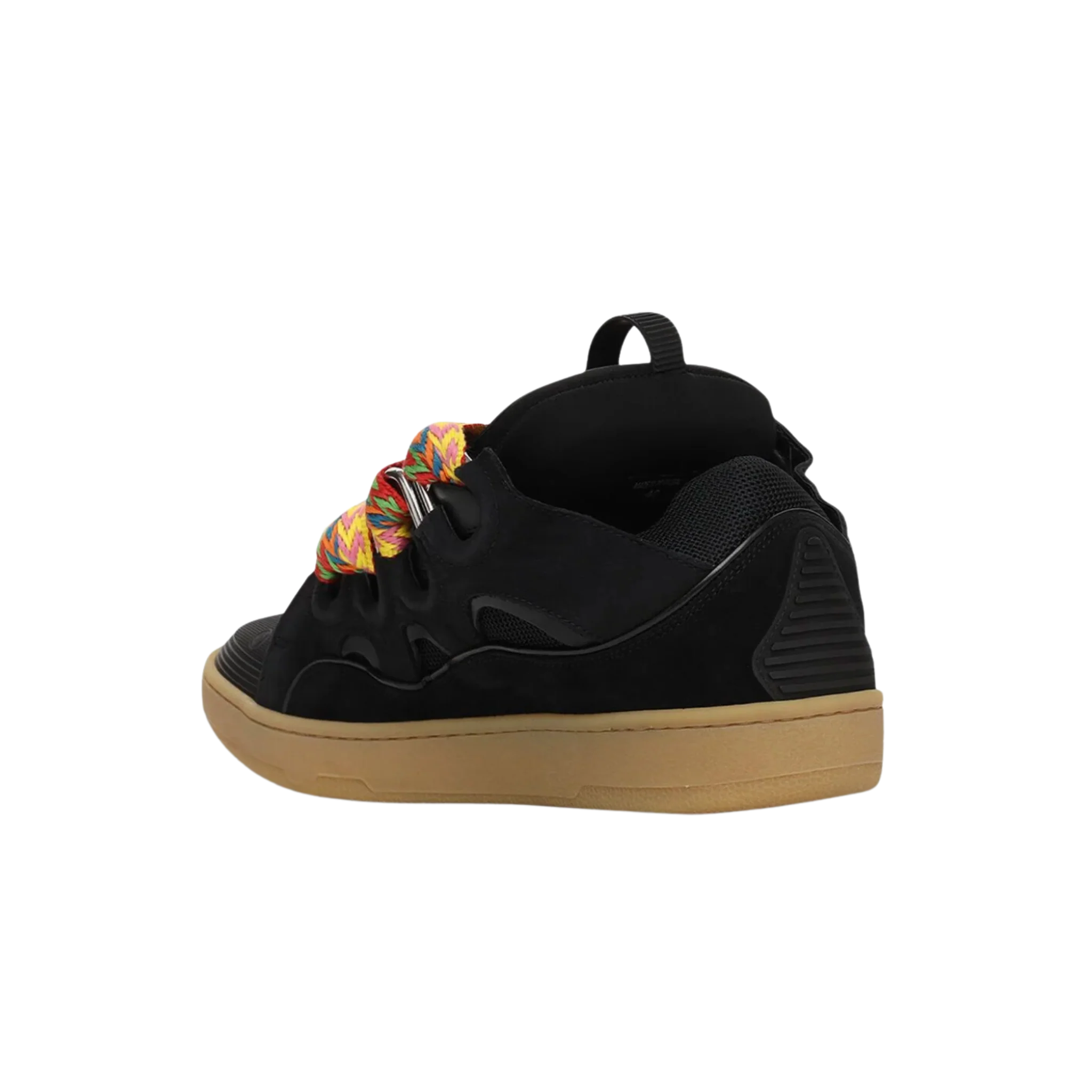 Lanvin Curb Leather Black Sneakers - Image 3