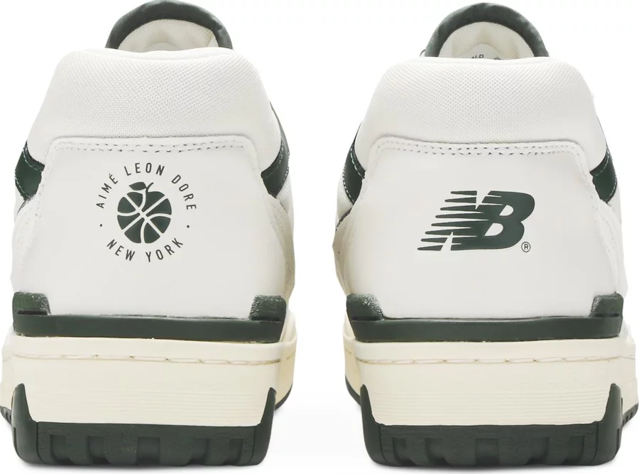 New Balance 550 Aime Leon Dore White Green - Image 3