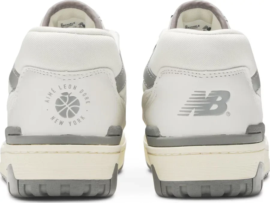 New Balance 550 Aime Leon Dore White Grey - Image 3