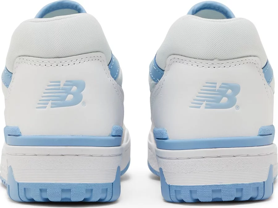 New Balance 550 White Blue Haze Rain Cloud - Image 3