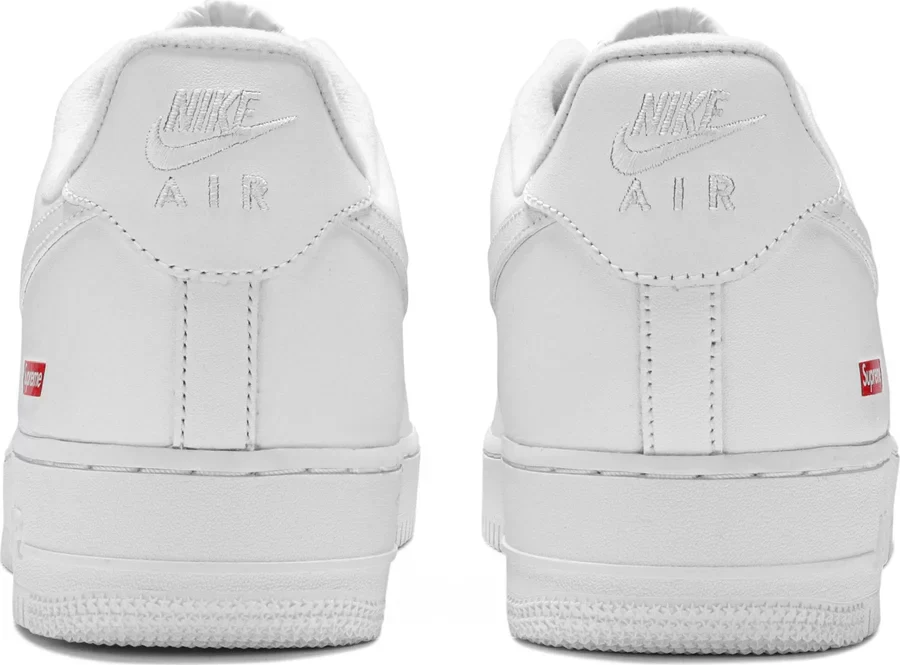 Nike Air Force 1 Low Supreme White - Image 3
