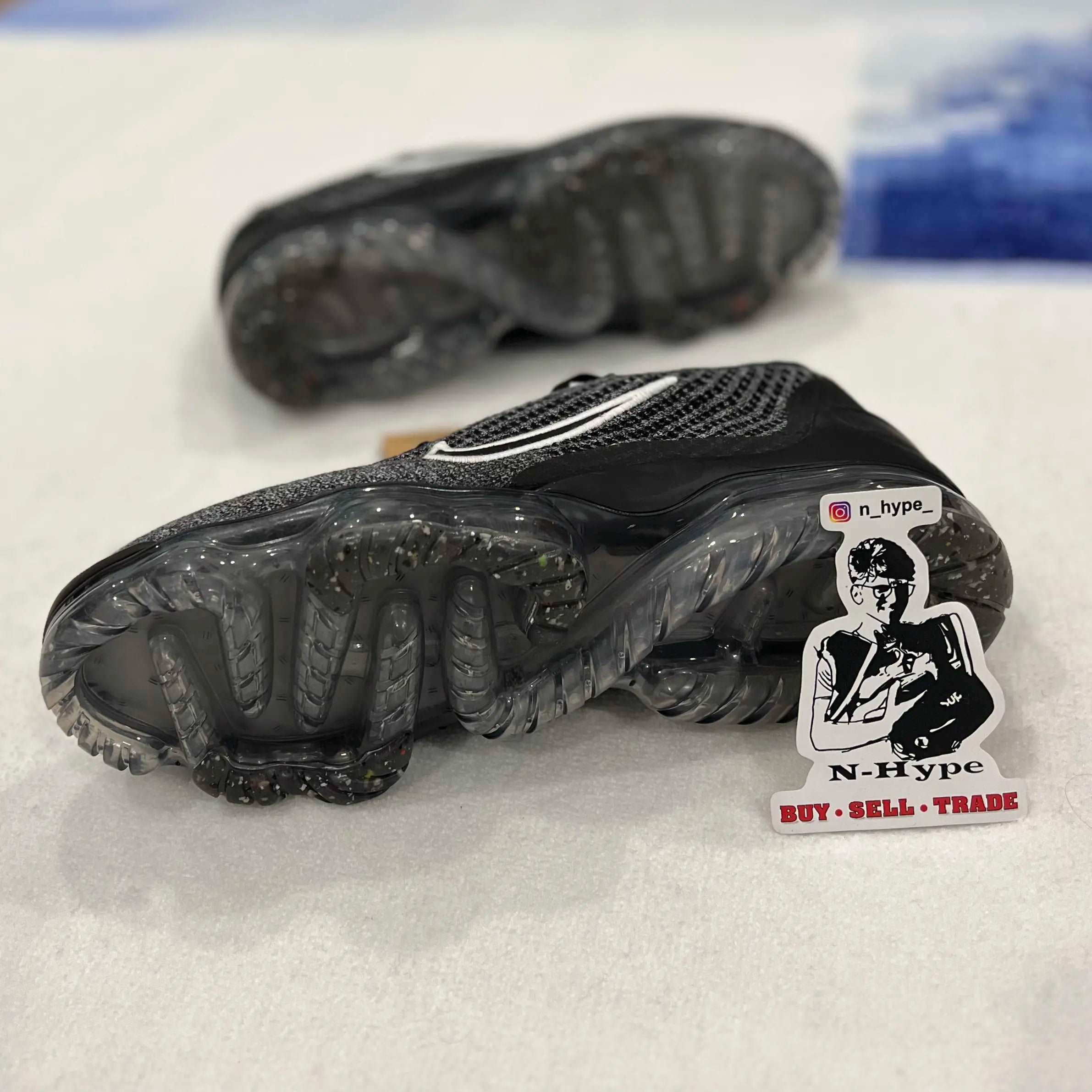 Nike Air VaporMax 2021 FK Black White Anthracite - Image 4