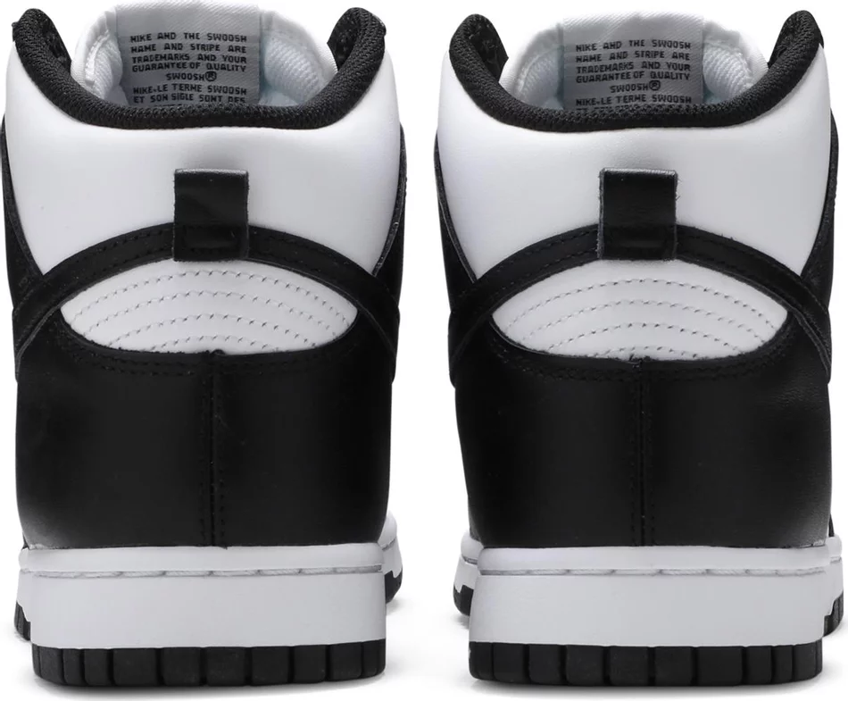 Nike Dunk High Black White (2021) "Panda" - Image 4