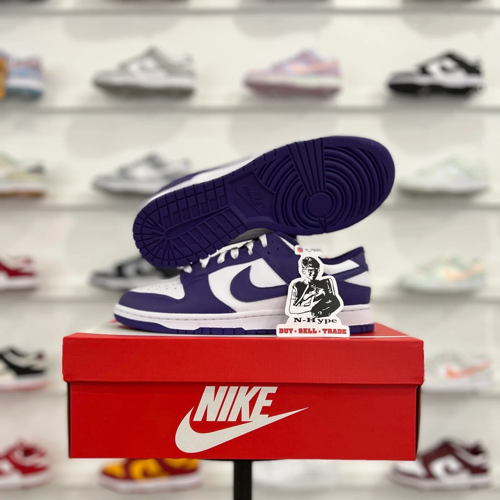 Nike Dunk Low Championship Court Purple - Image 5
