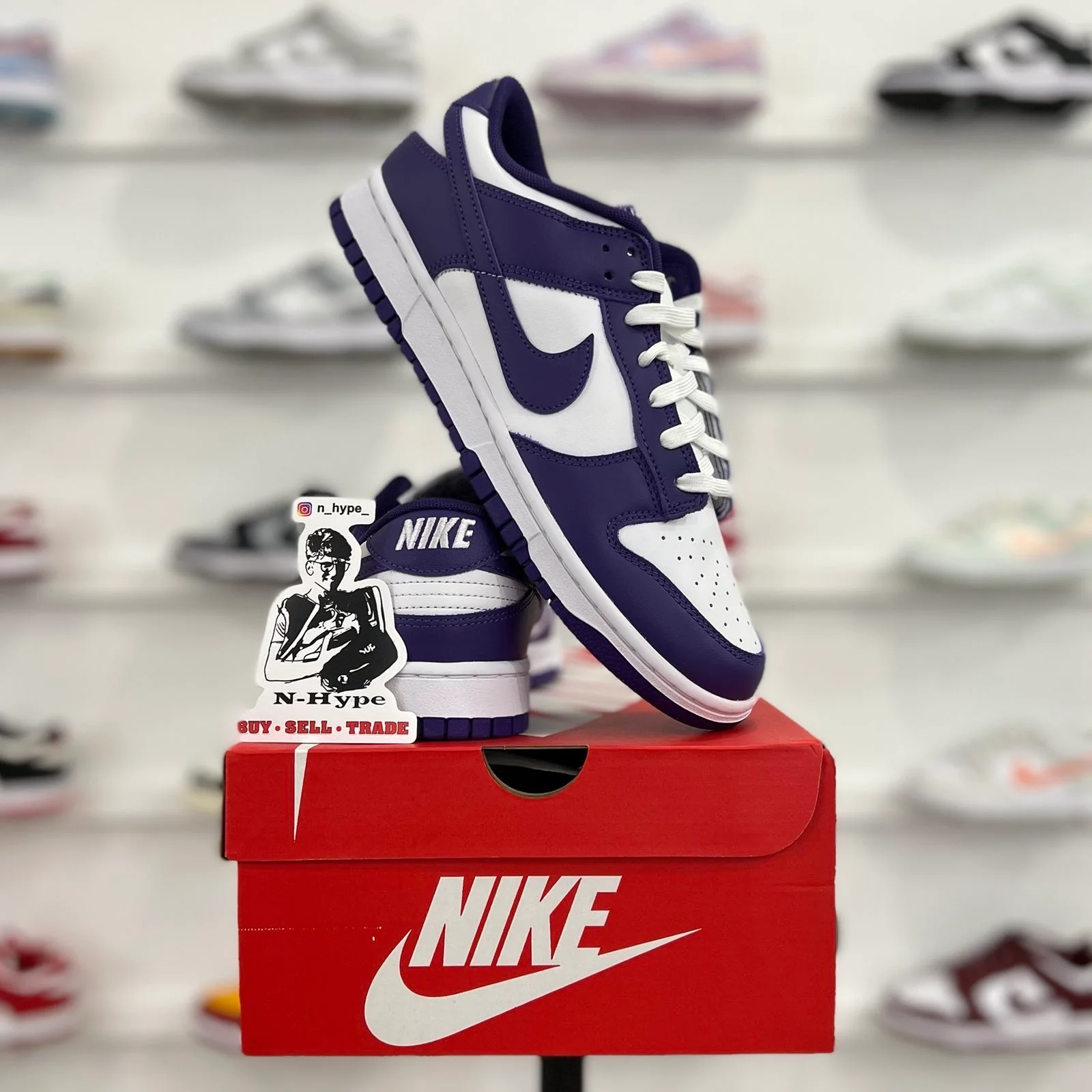Nike Dunk Low Championship Court Purple - Image 6