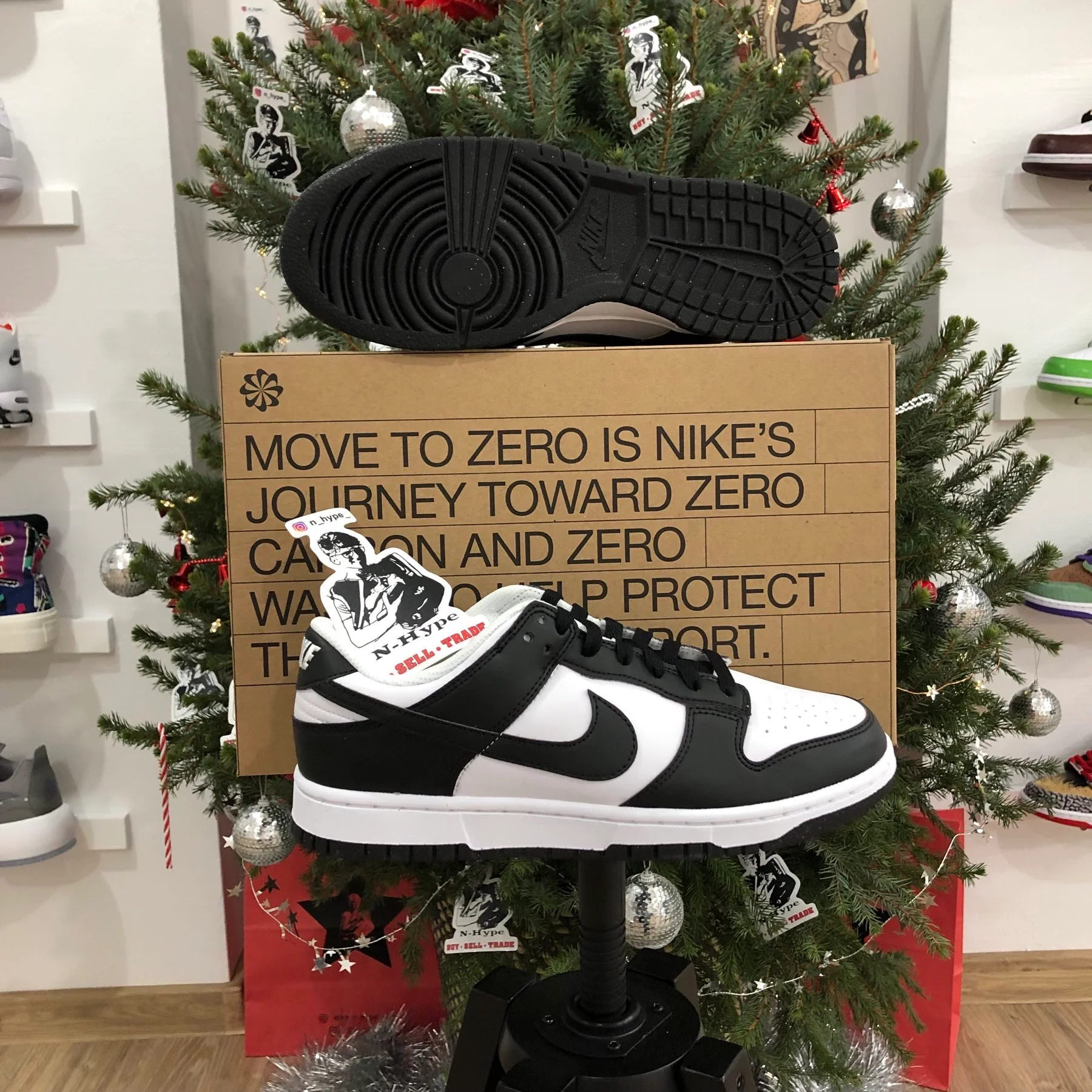 Nike Dunk Low Next Nature White Black (W) "Panda" - Image 5