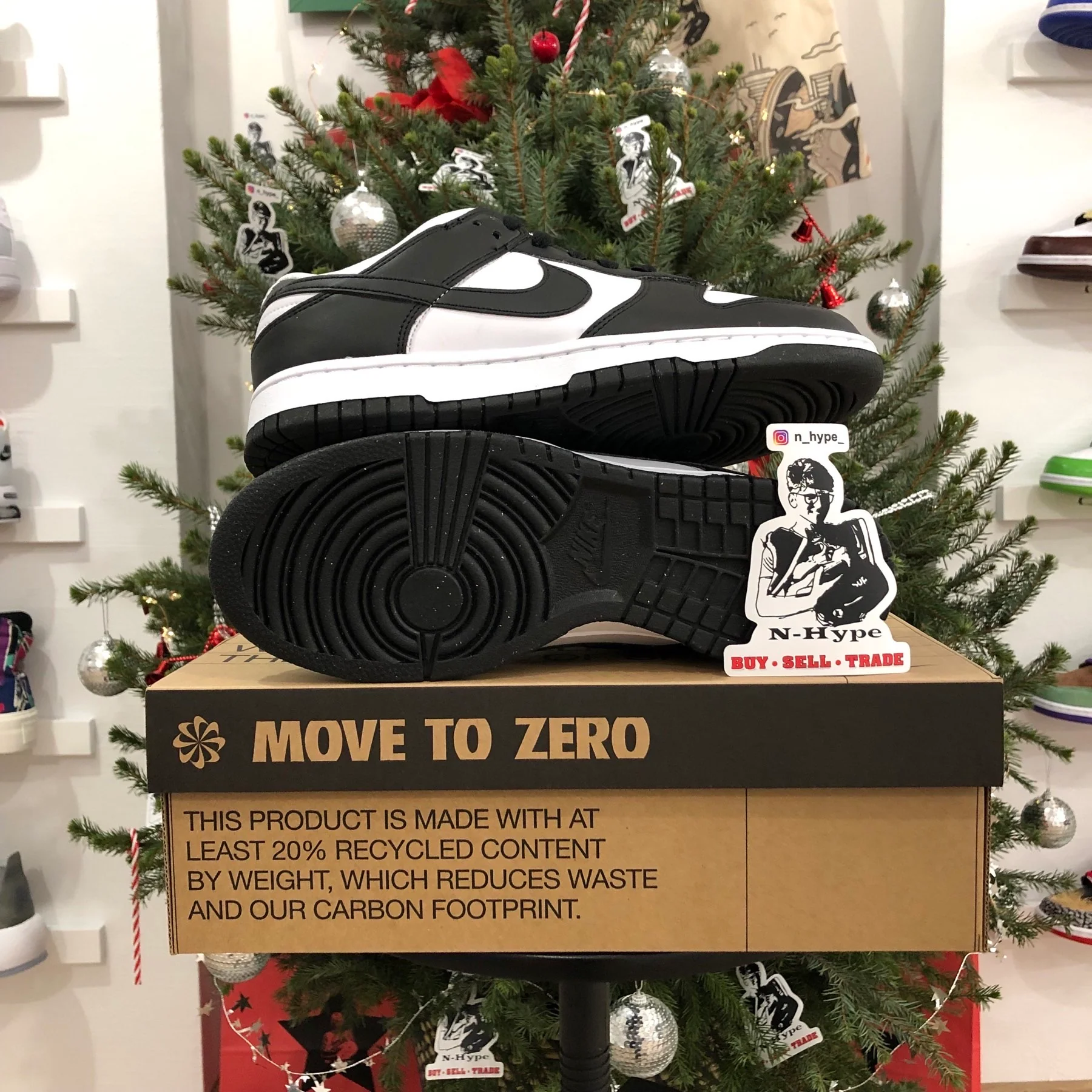 Nike Dunk Low Next Nature White Black (W) "Panda" - Image 6