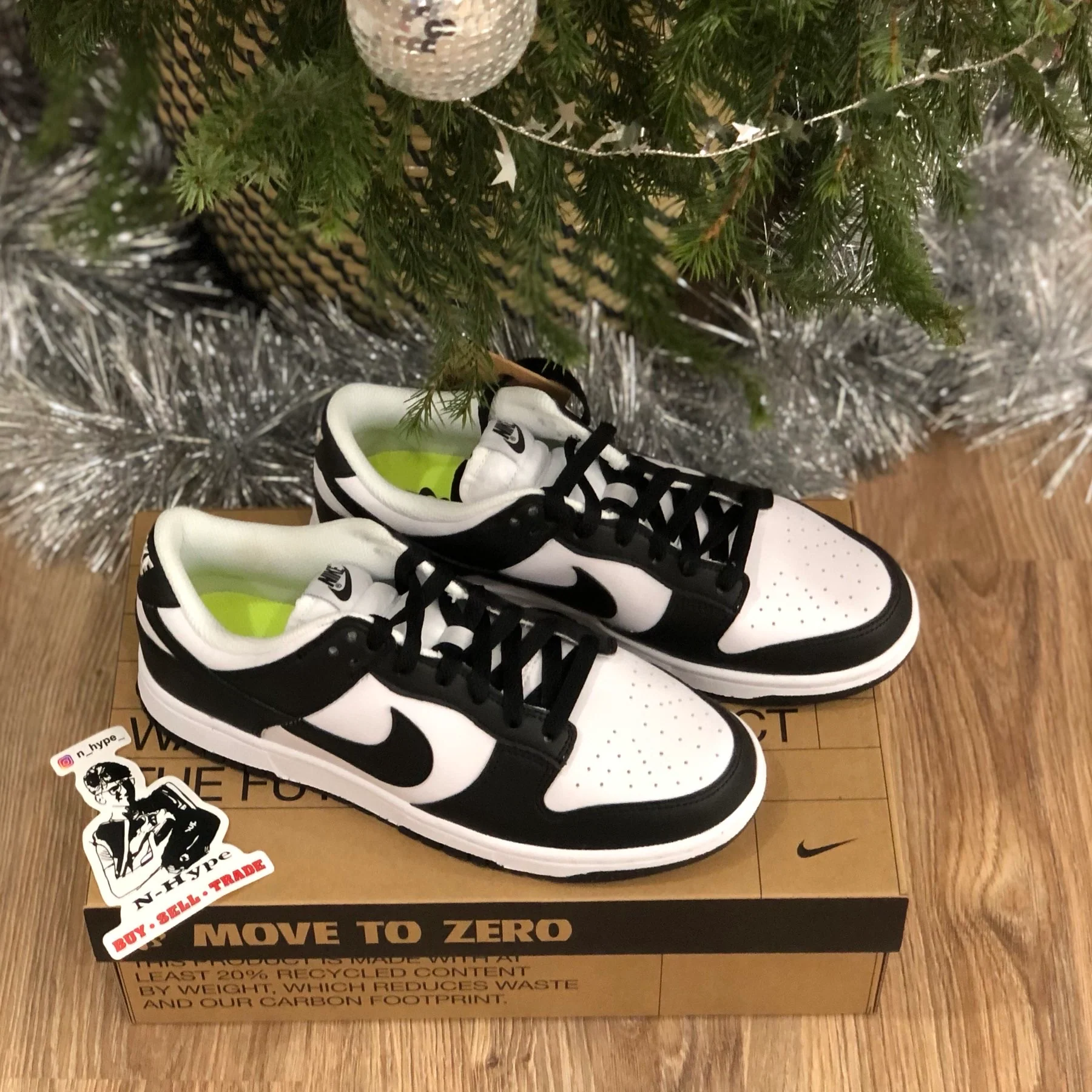Nike Dunk Low Next Nature White Black (W) "Panda" - Image 8