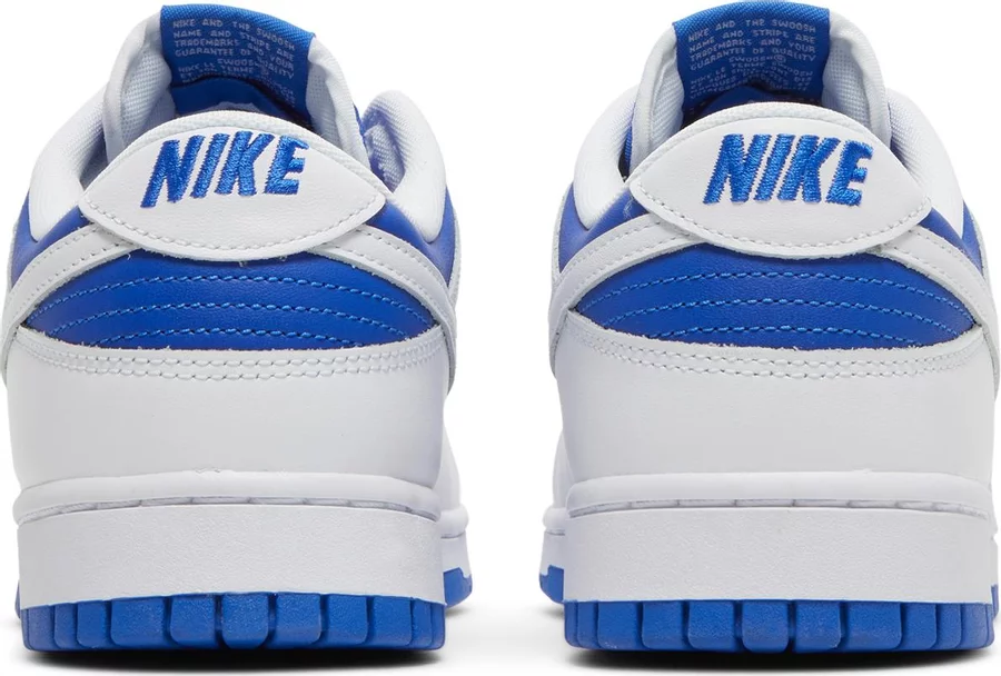 Nike Dunk Low Racer Blue White - Image 3