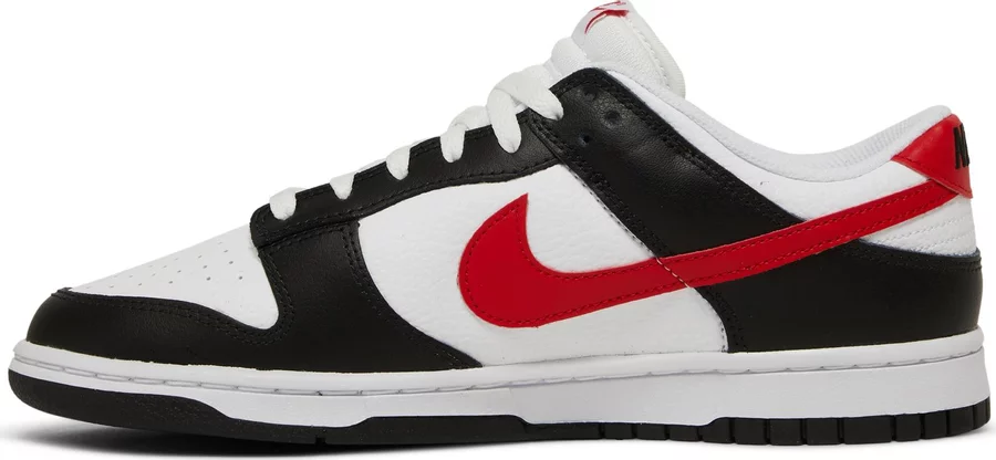 Nike Dunk Low Retro Red Swoosh Panda - Image 3