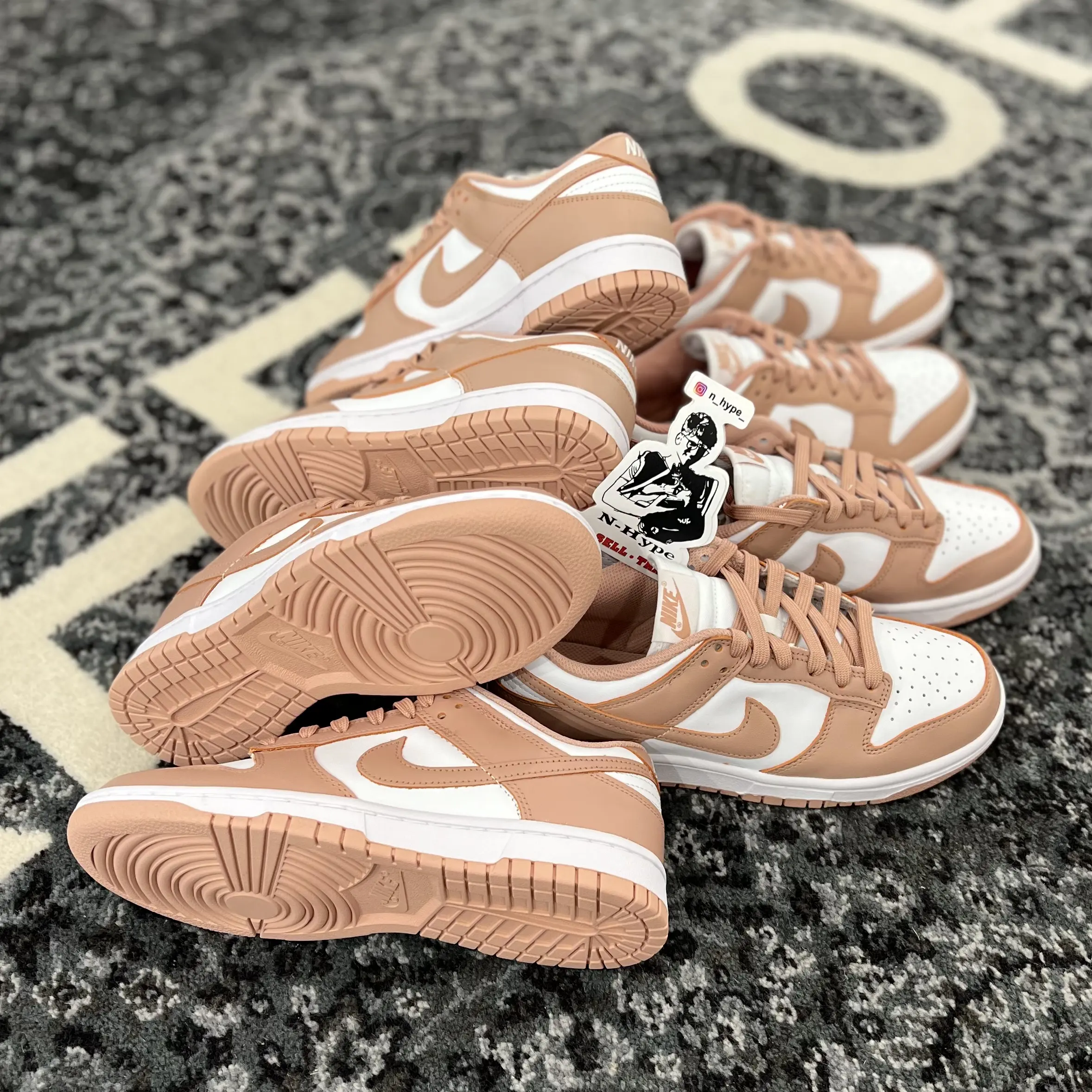 Nike Dunk Low Rose Whisper (W) - Image 6