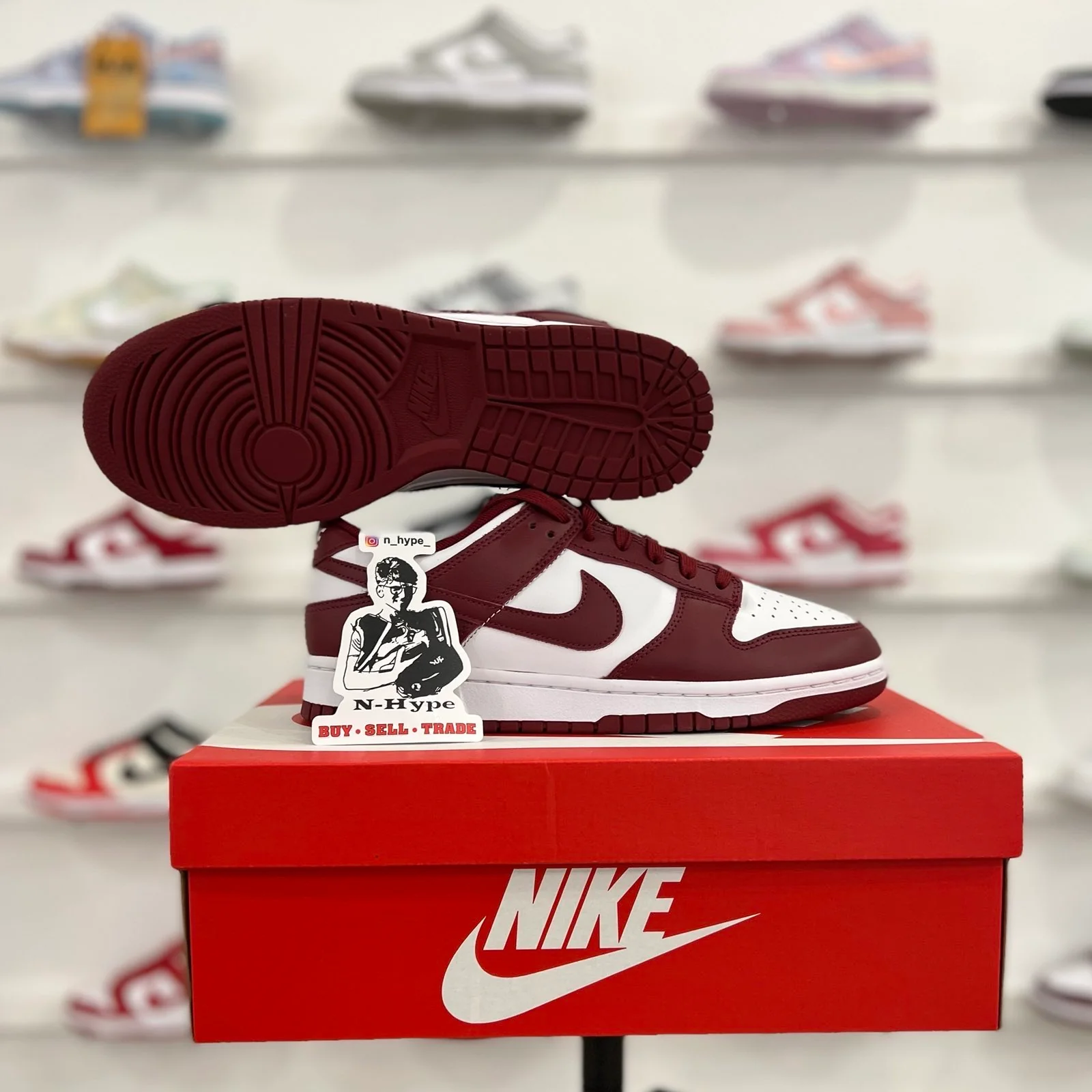 Nike Dunk Low Team Red - Image 6