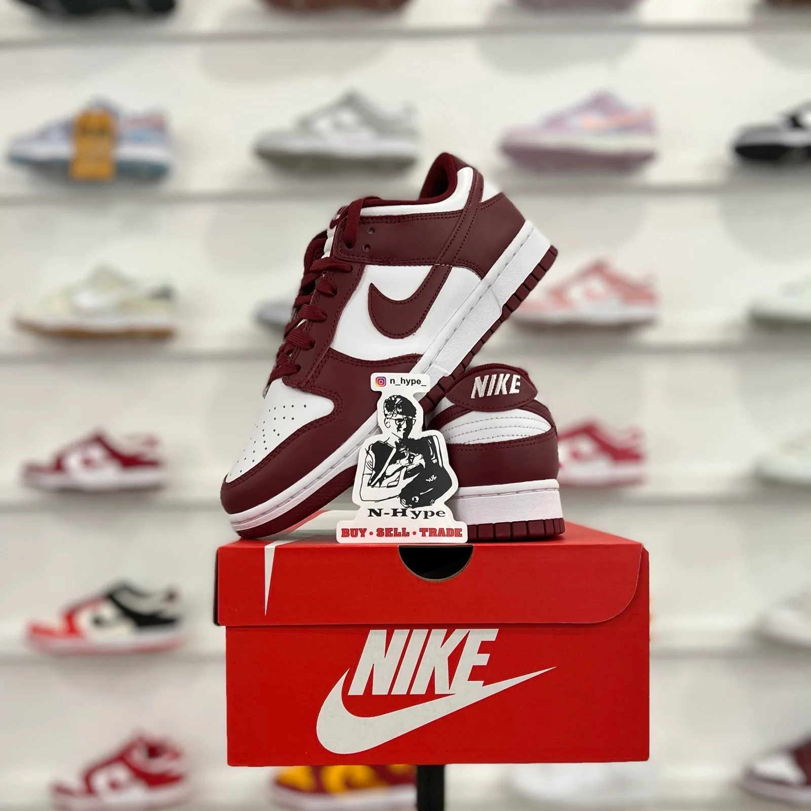 Nike Dunk Low Team Red - Image 7