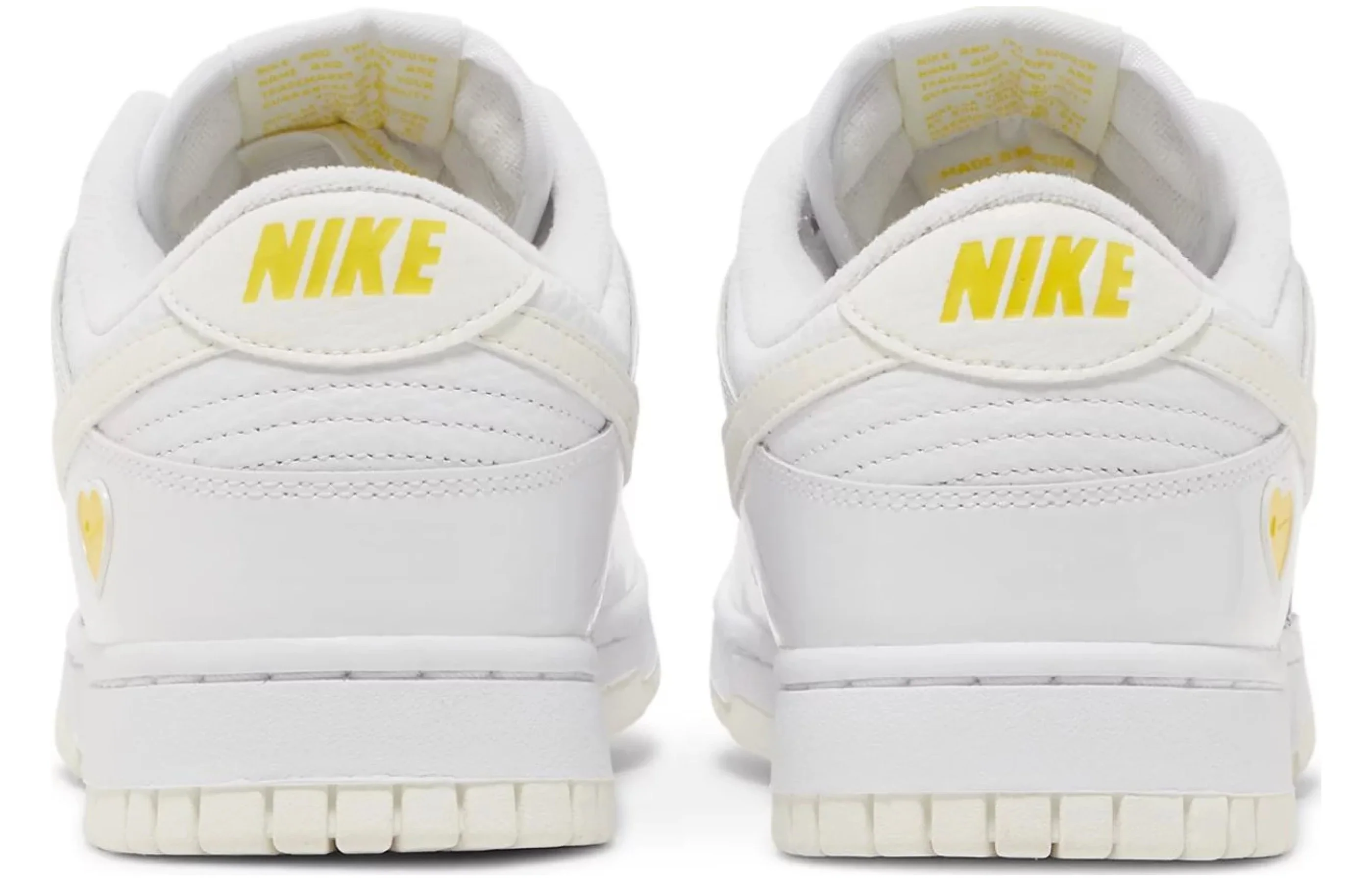 Nike Dunk Low Valentine's Day Yellow Heart (W) - Image 4