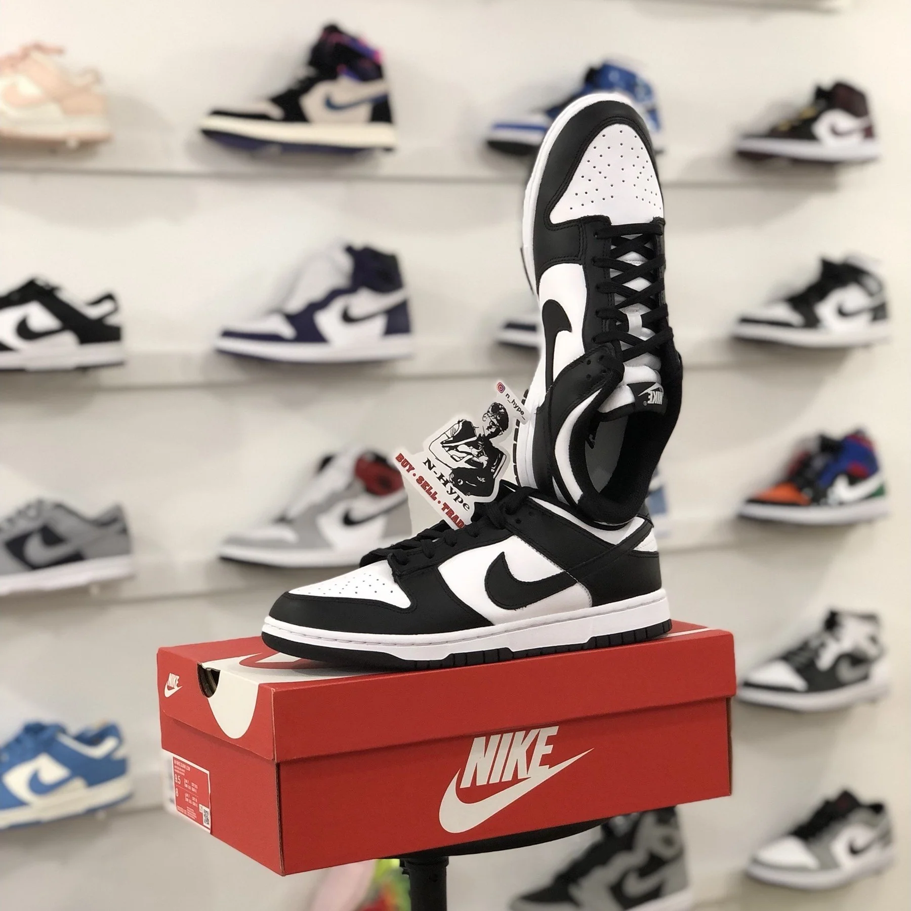 Nike Dunk Low White Black (2021) (W) "Panda" - Image 5