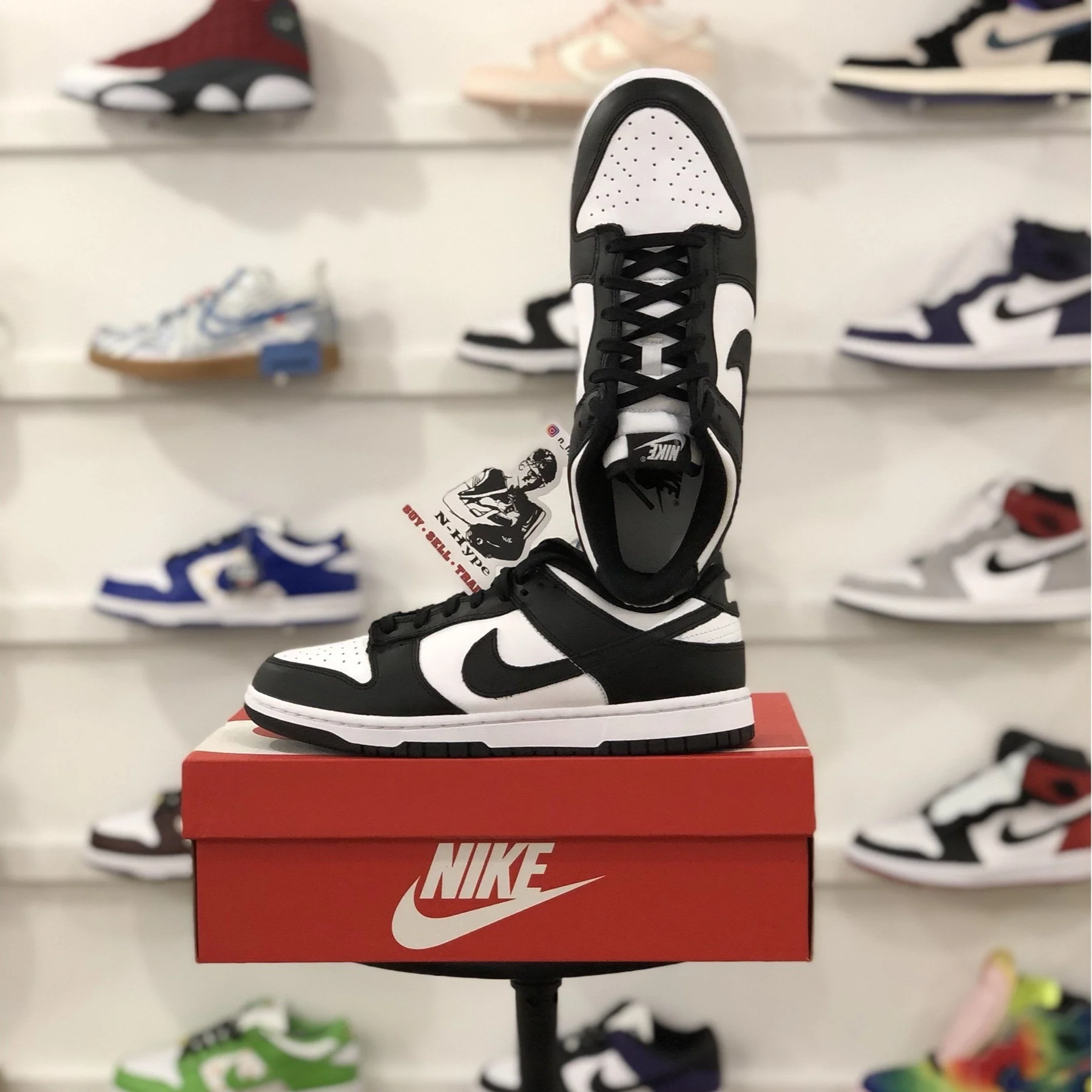 Nike Dunk Low White Black (2021) (W) "Panda" - Image 6