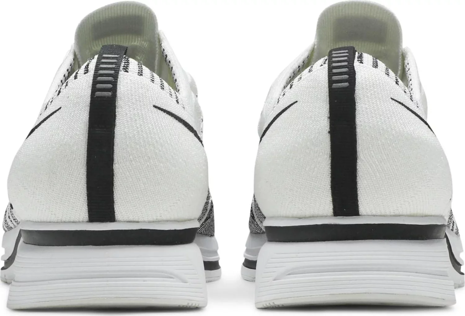 Nike Flyknit Trainer White Black - Image 3