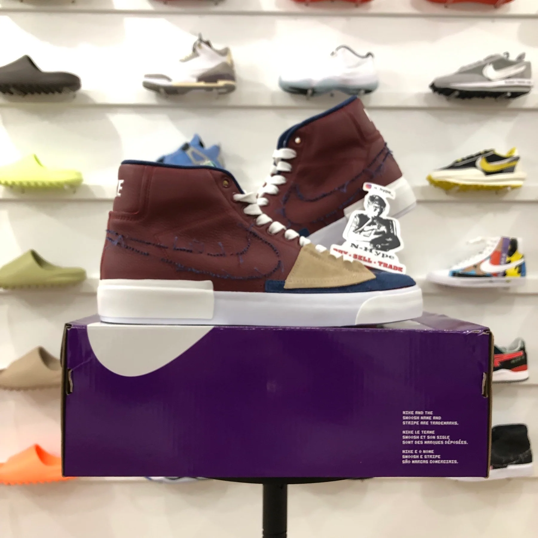 Nike SB Blazer Mid Edge Team Red - Image 5