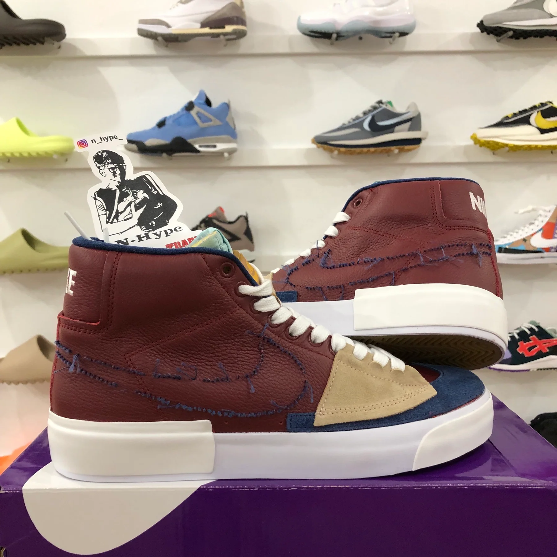 Nike SB Blazer Mid Edge Team Red - Image 6