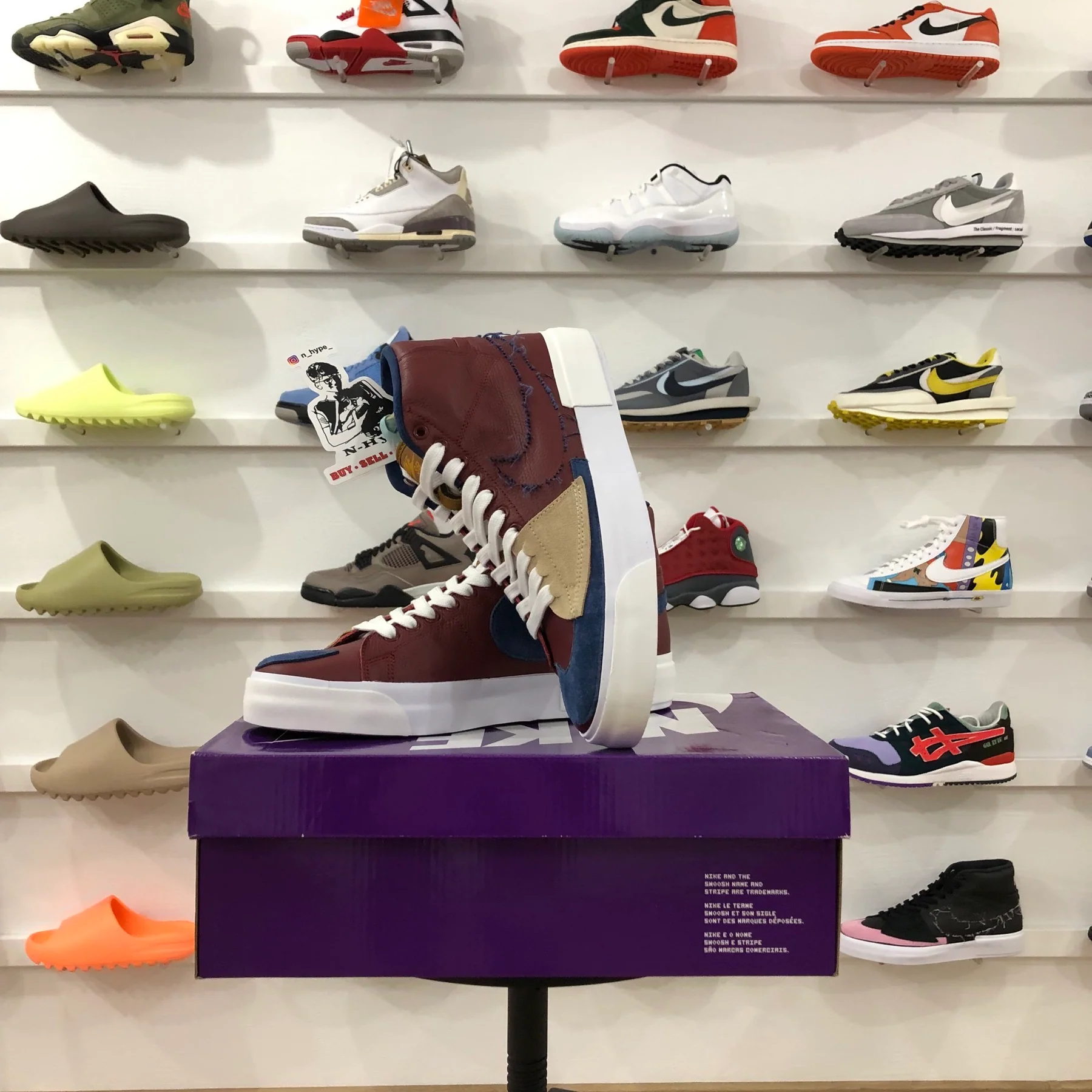 Nike SB Blazer Mid Edge Team Red - Image 7