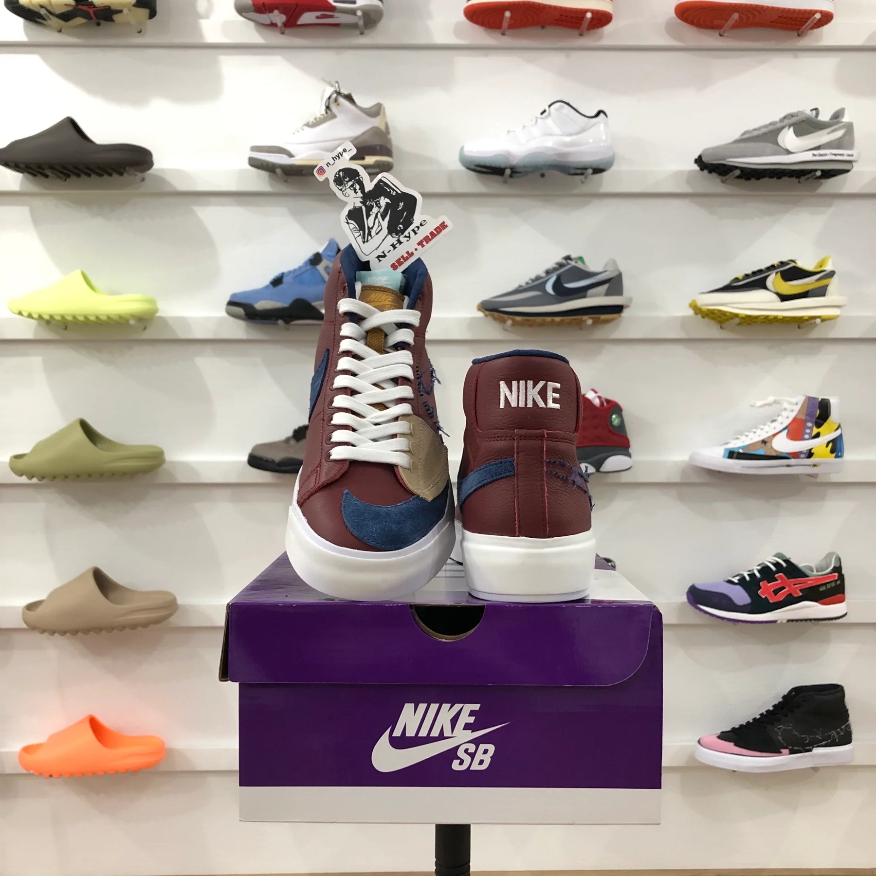 Nike SB Blazer Mid Edge Team Red - Image 8