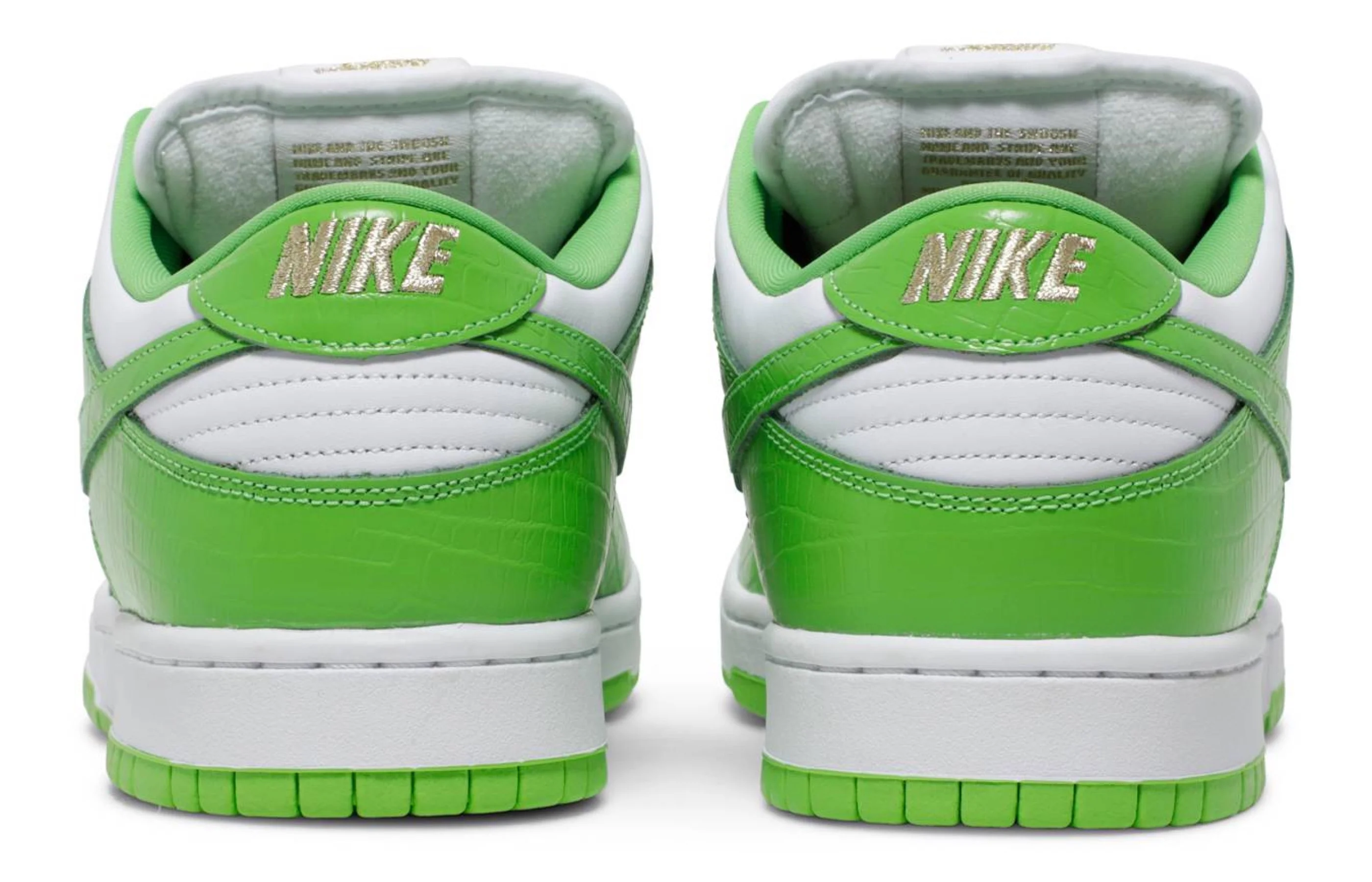 Nike SB Dunk Low Supreme Stars Mean Green (2021) - Image 3
