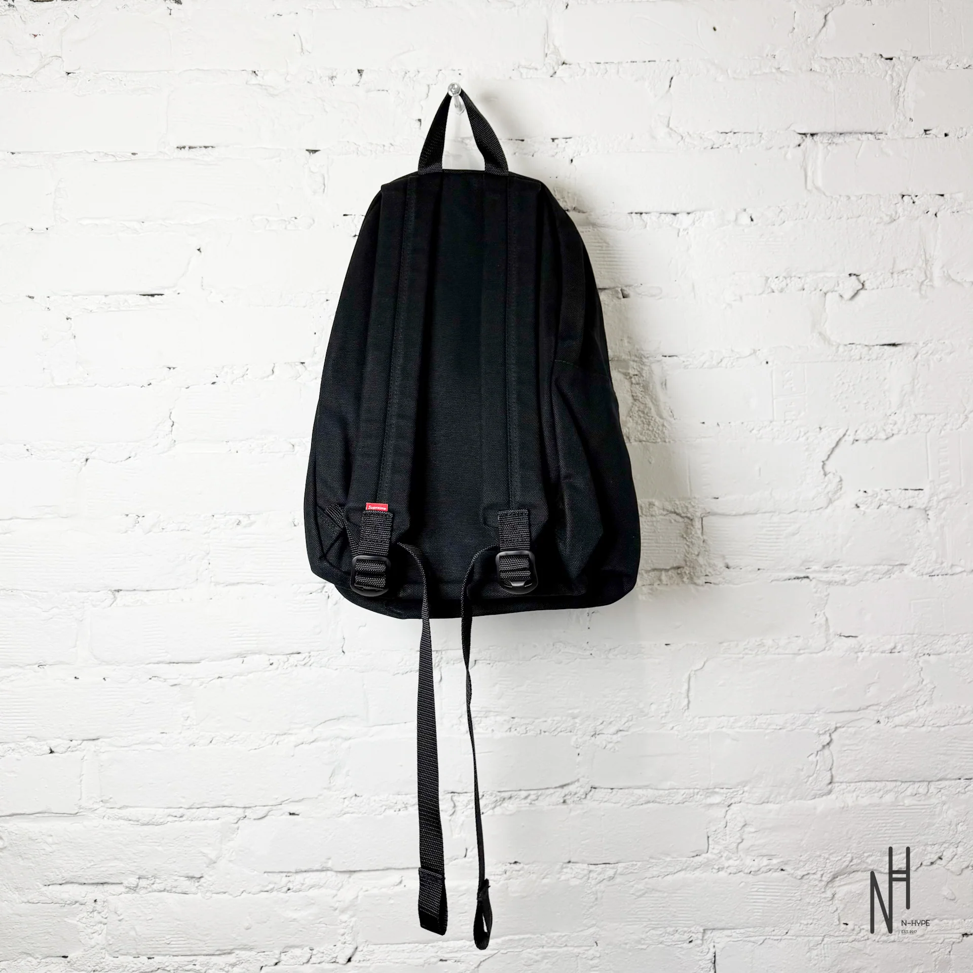 Supreme Canvas Backpack Black - Image 5
