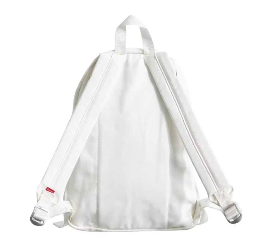 Supreme Canvas Backpack White - Image 3